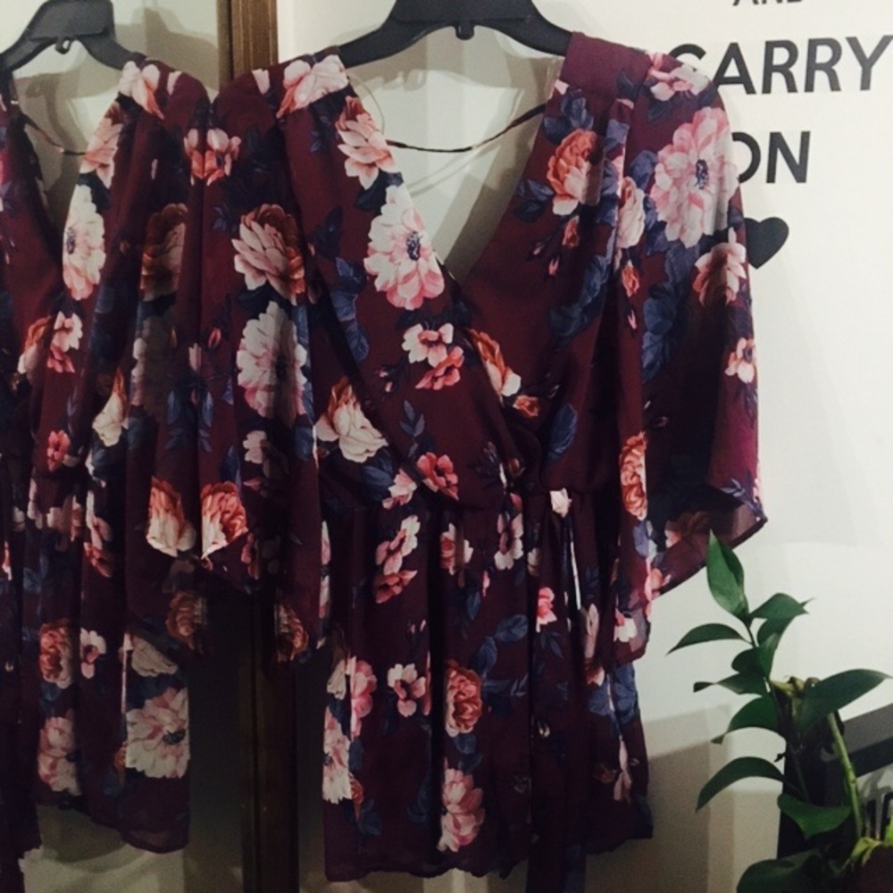 Floral romper